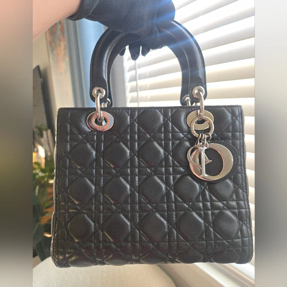Lady‎ Dior Medium Bag Lamb Leather